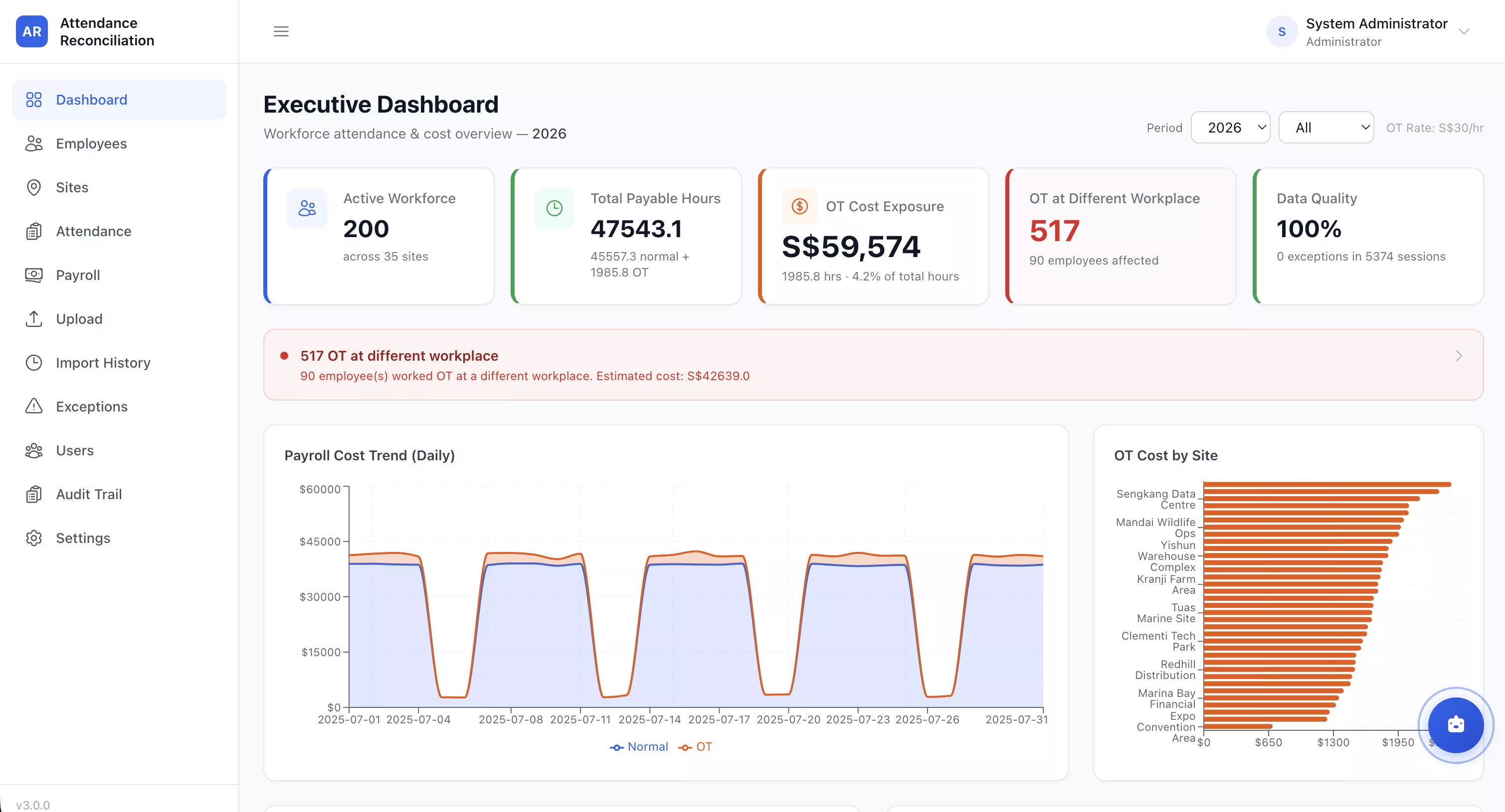 PayBridge - Attendance Reconciliation Engine — 1 of 4